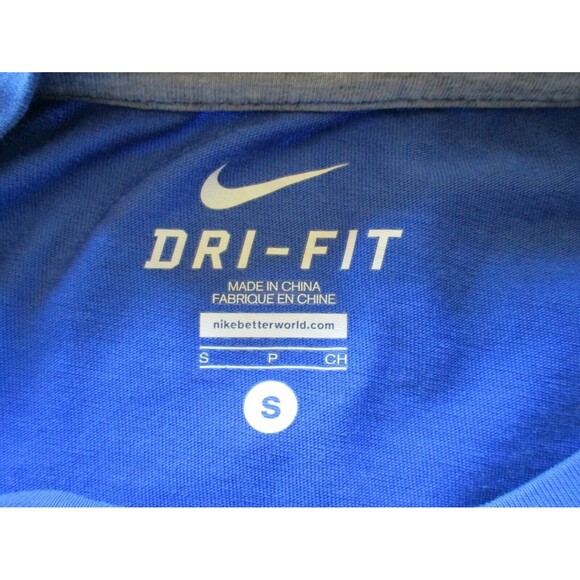 Nike Dri - Fit Small Men's Blue T-shirt Size Small   Dominate the Diamond - Picture 3 of 8